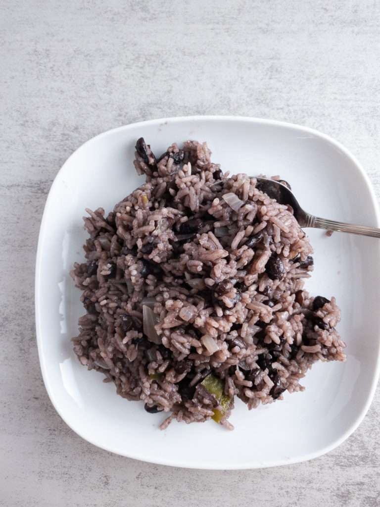 Mami's Arroz Congri (Cuban Rice and Black Beans) - Foods by Bea